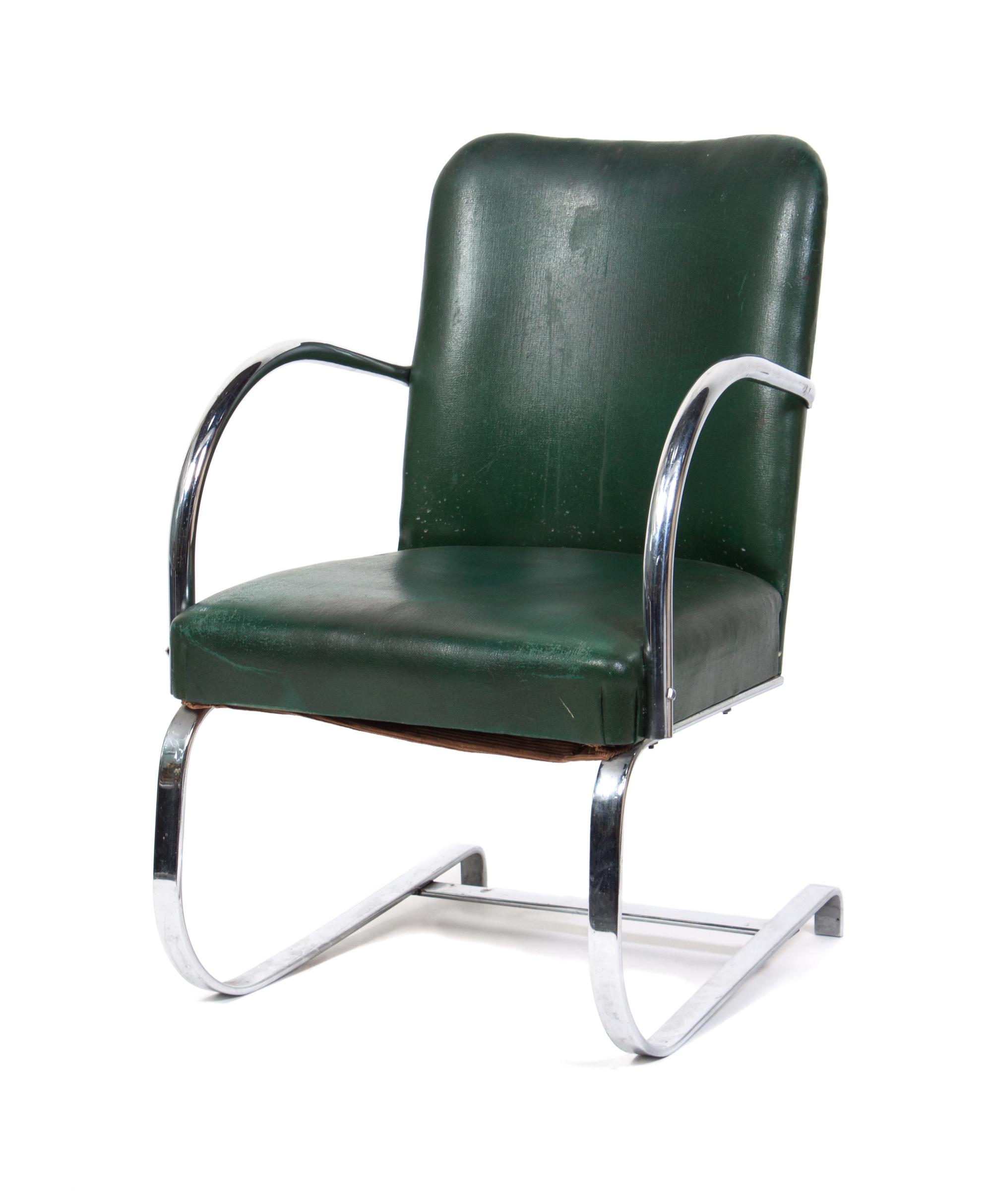 A Lounge Chair Height 33 inches. — KEM WEBER FOR LLOYD LOOM
