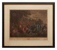[Philadelphia] William Penn's Treaty with the Indians, when he founded the Province of Pensylvania in North America 1681