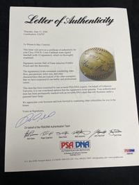 A 1930s World Champion Era St. Louis Cardinals Team Signed Autograph Baseball (PSA and JSA Letters of Authenticity),