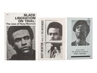 [AFRICAN AMERICANA]. Pamphlets related to Huey Newton, Bobby Seale, and the Black Panther Party.