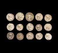 [ANCIENTS] ROMAN EMPIRE. A Collection of Fifteen Ar Denarii