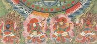 A Tibetan Mandala Thangka of Amitayus