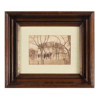 [Chicago Fire]. A group of 7 albumen prints taken before and after the 1871 Chicago Fire, comprising: