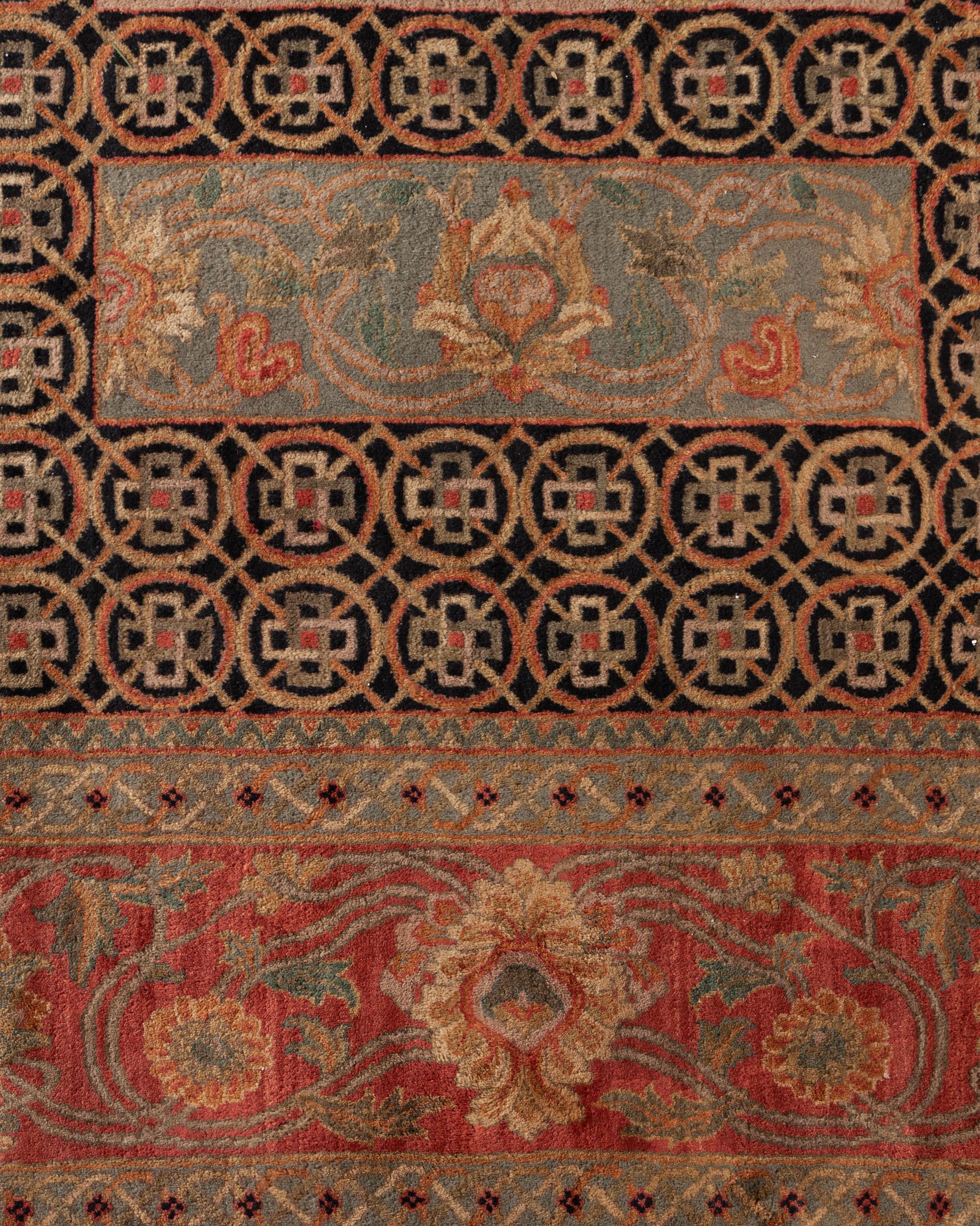 An Indian Agra Celtic Rug