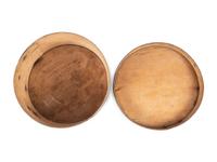Four Oval Pantry Boxes in Old Paint