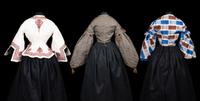 Three Mid-19th Century Bodices, 1850-60s