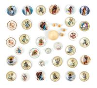 A Collection of Commemorative Table Articles Diameter of punch bowl 1 inch. — Various Makers