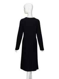 Chanel, Black Wool Knit Dress