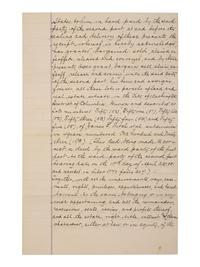 DOUGLASS, Frederick (ca 1818-1895). Land indenture involving the Freedman's Savings and Trust Company. Washington, DC, 4 June 1883. Signed by John Jay KNOX, Charles J. FOLGER, and Frederick DOUGLASS.