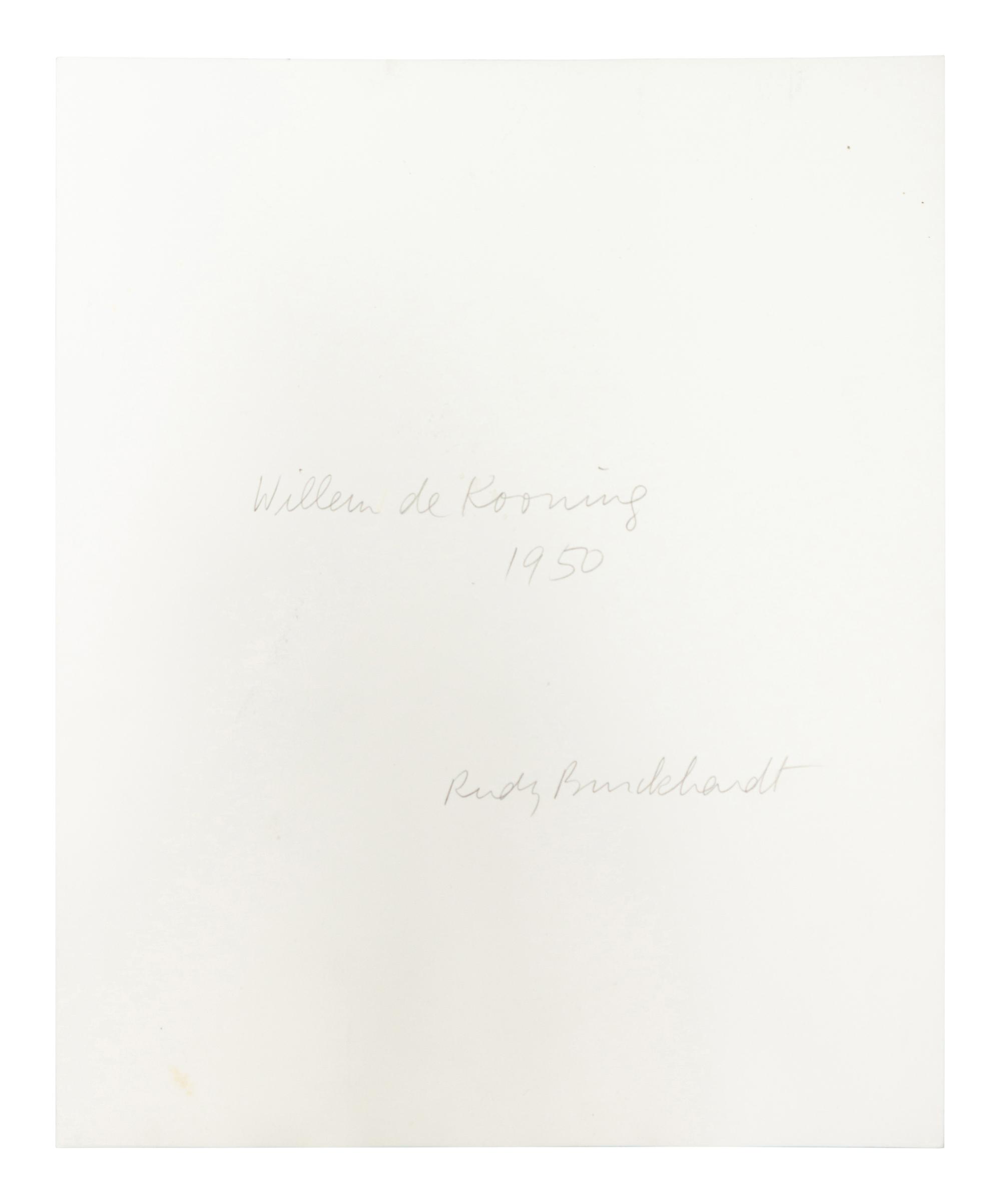 A group of three prints ( Willem de Kooning , 1950; Broadway and Fifth Avenue , 1950; Flat Iron Building, Summer , 1947)