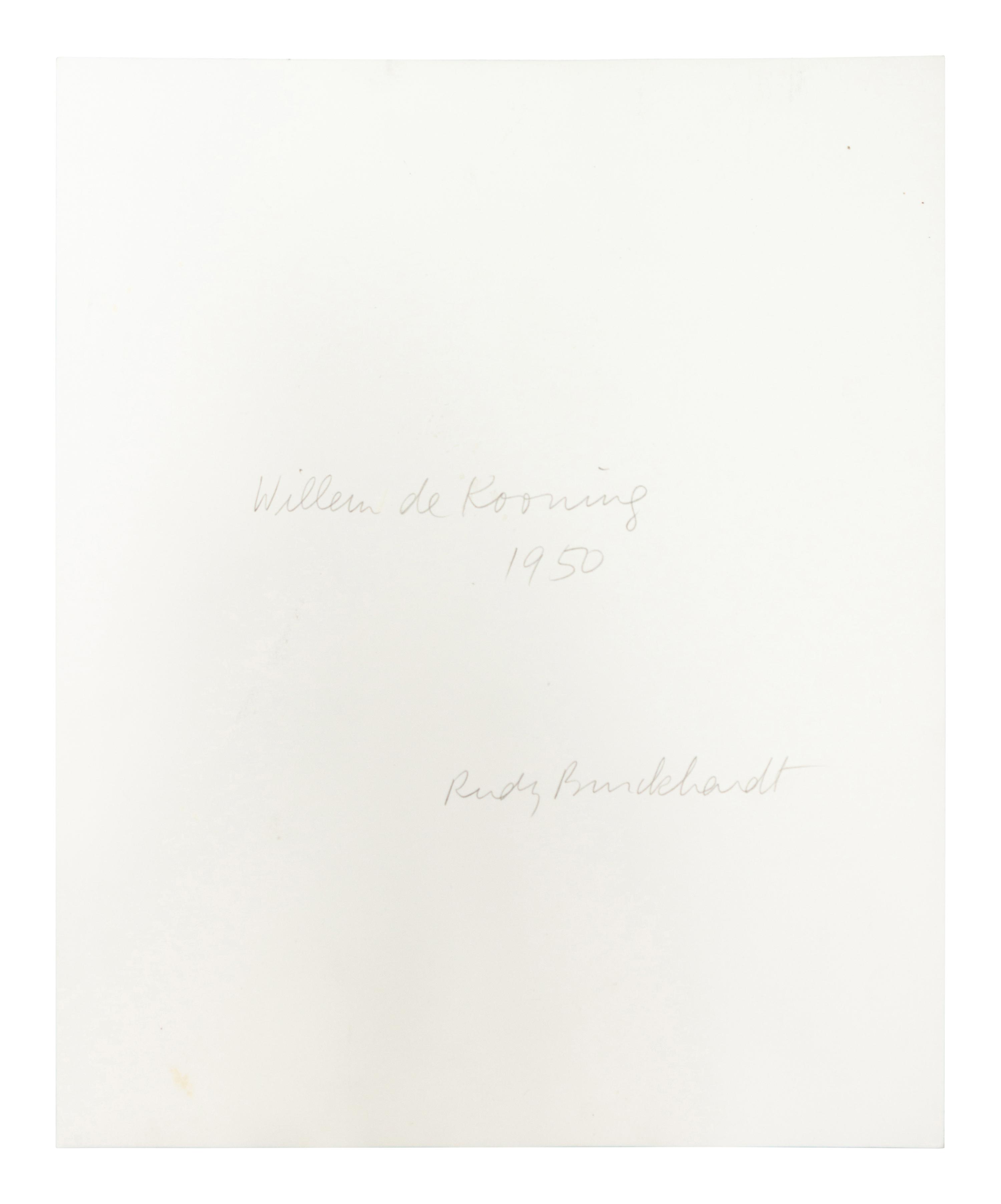 A group of three prints ( Willem de Kooning , 1950; Broadway and Fifth Avenue , 1950; Flat Iron Building, Summer , 1947)