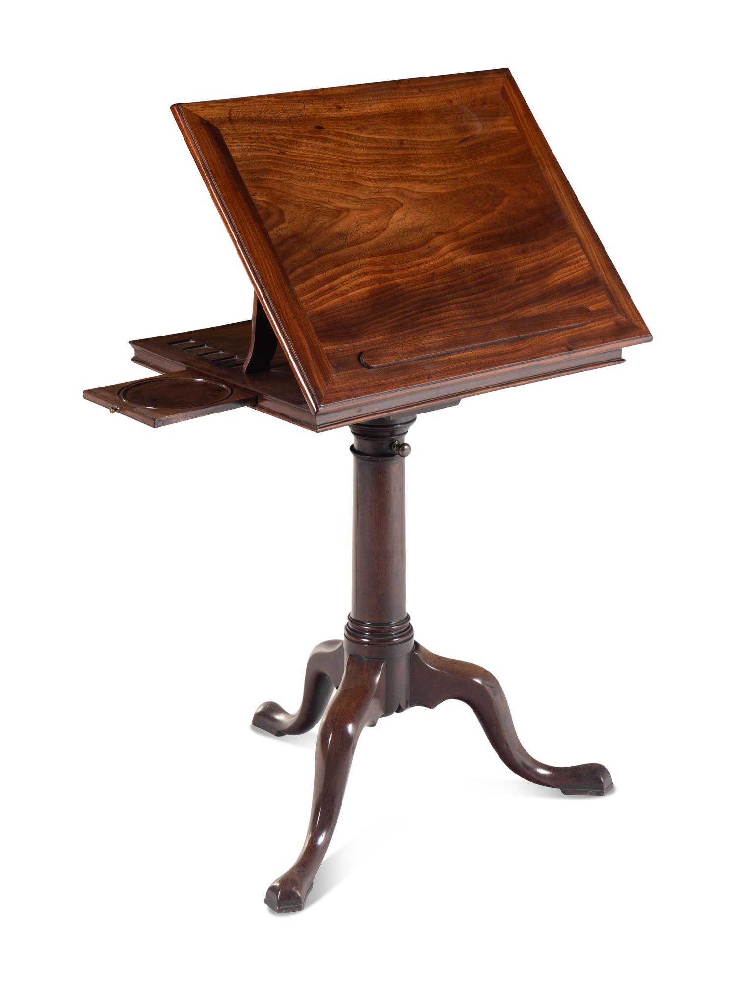 A George III Mahogany Drafting Table