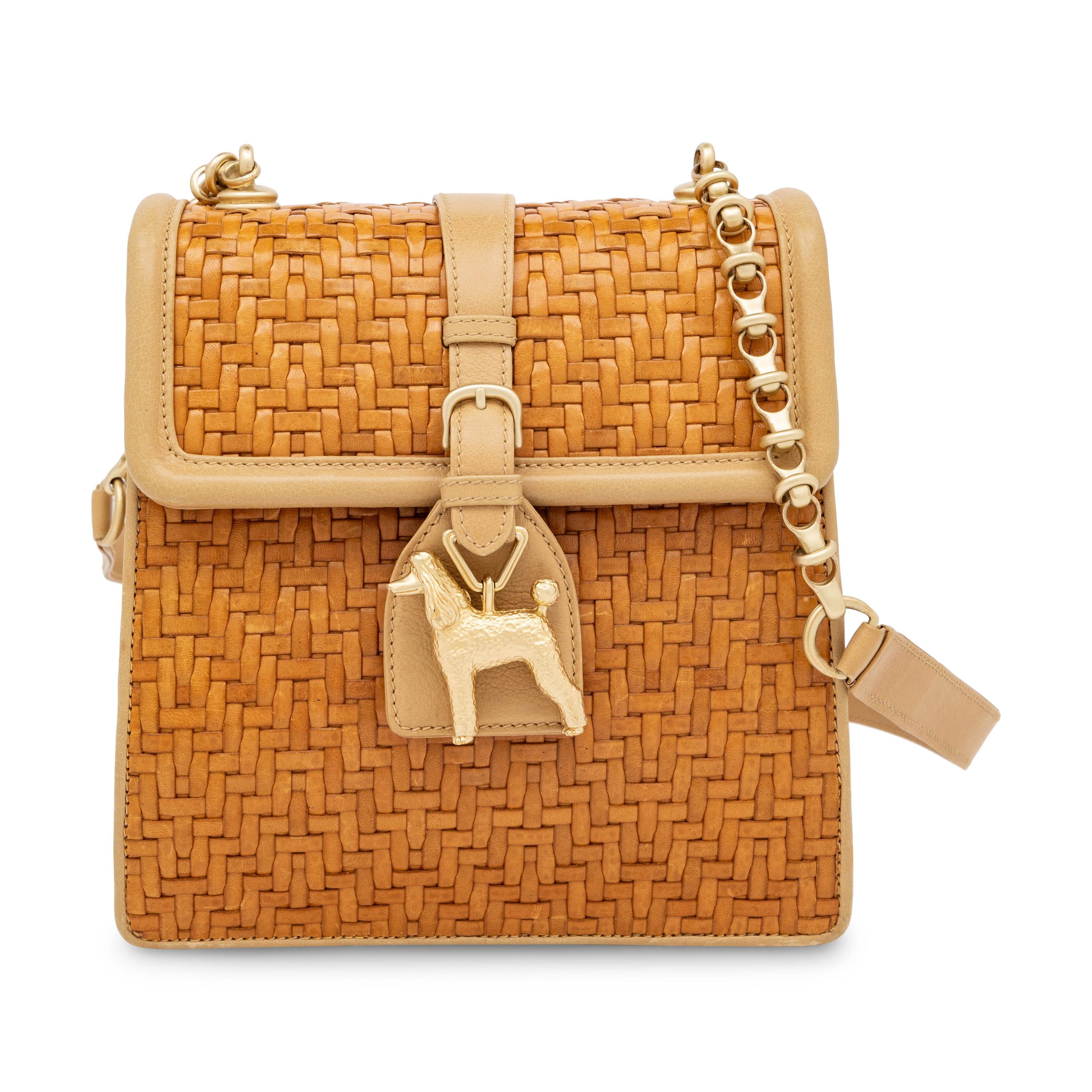 Kieselstein-Cord, Woven Leather Bag