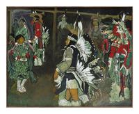 Lamedeer Montana Night Pow Wow Dancers