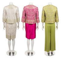 Three Naeem Khan Ensembles, 2000-10s