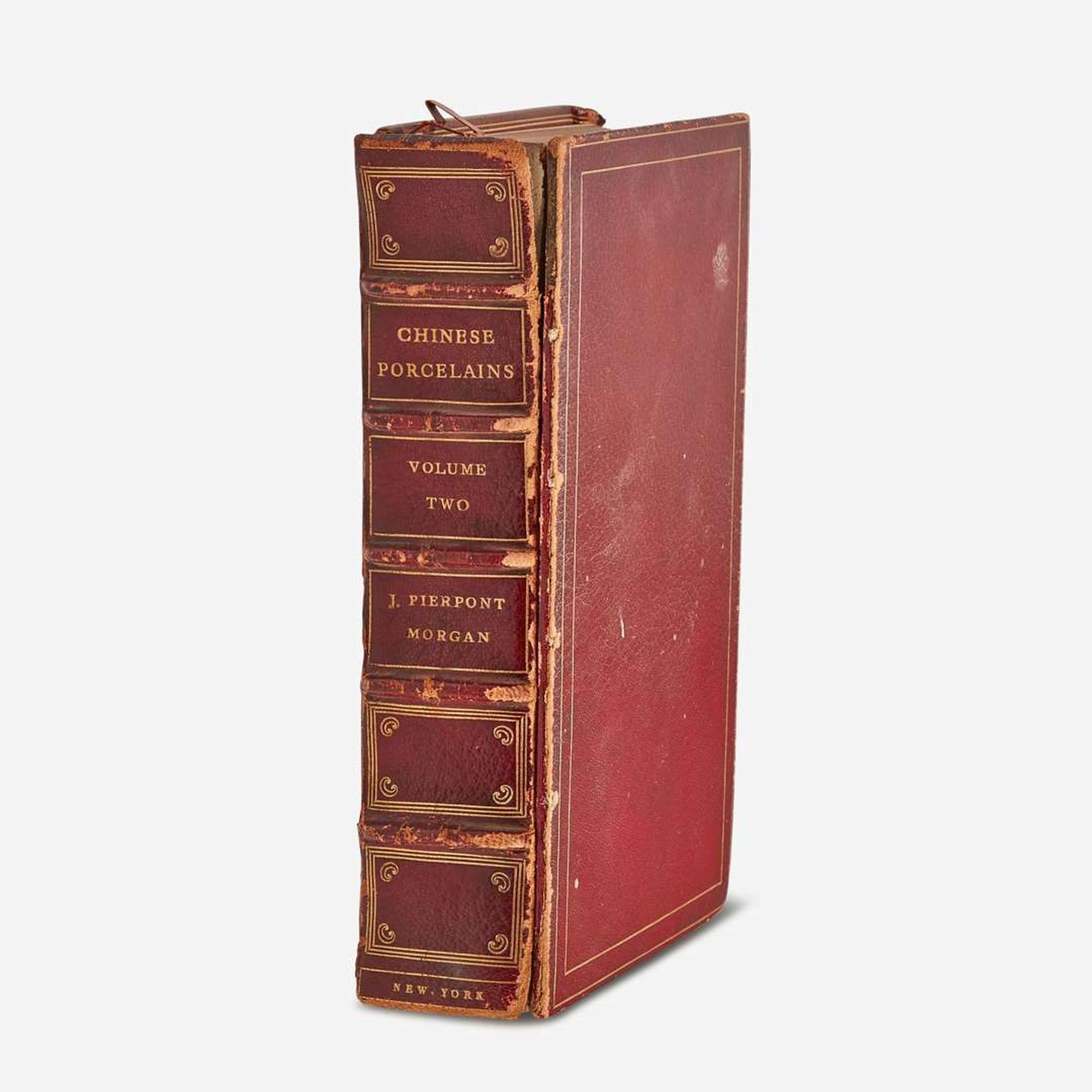 Catalogue of the Morgan Collection of Chinese Porcelains, Vol II only, parts I and II