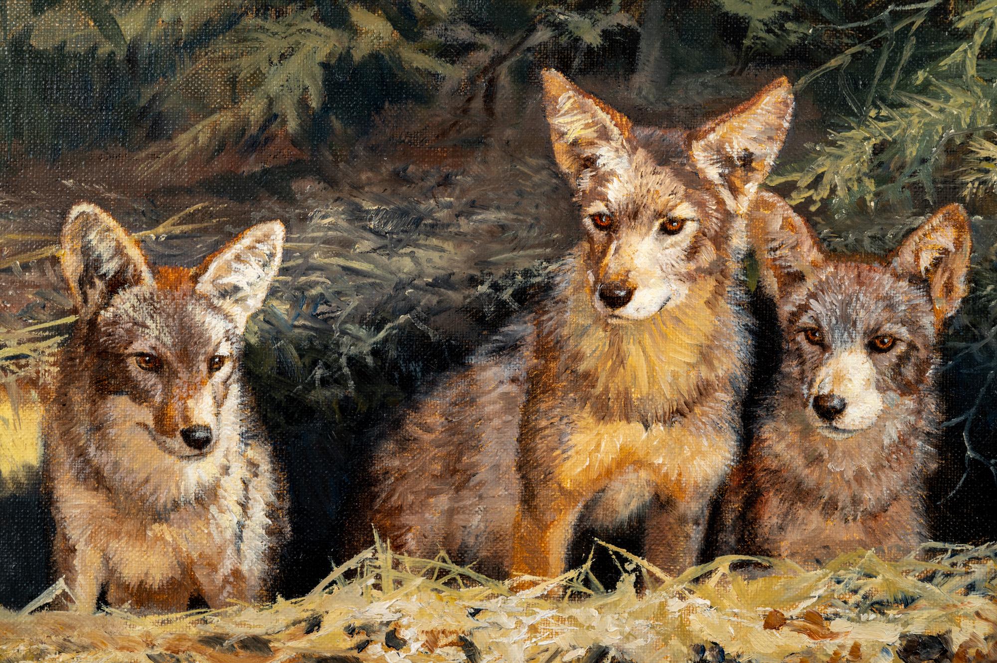 Waiting at the Den