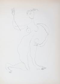 (LAURENS, HENRI) TZARA, TRISTAN. Entre-Temps. Paris, 1946. Limited, signed.