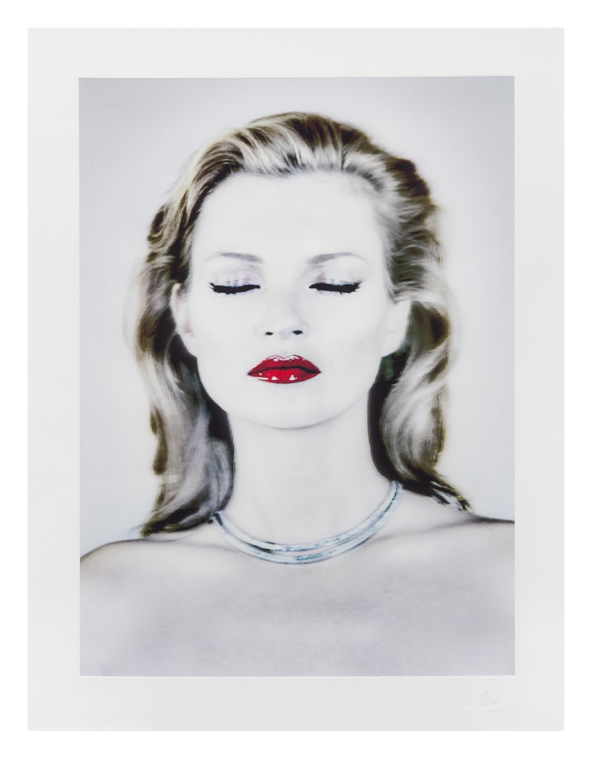 Chris Levine, (British, b. 1960), Kate Moss (She's Light), 2014