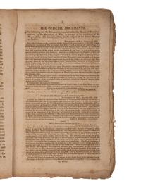 [JACKSON, Andrew (1767-1845)]. Official Record...of the Proceedings of the Court Martial, 1828.