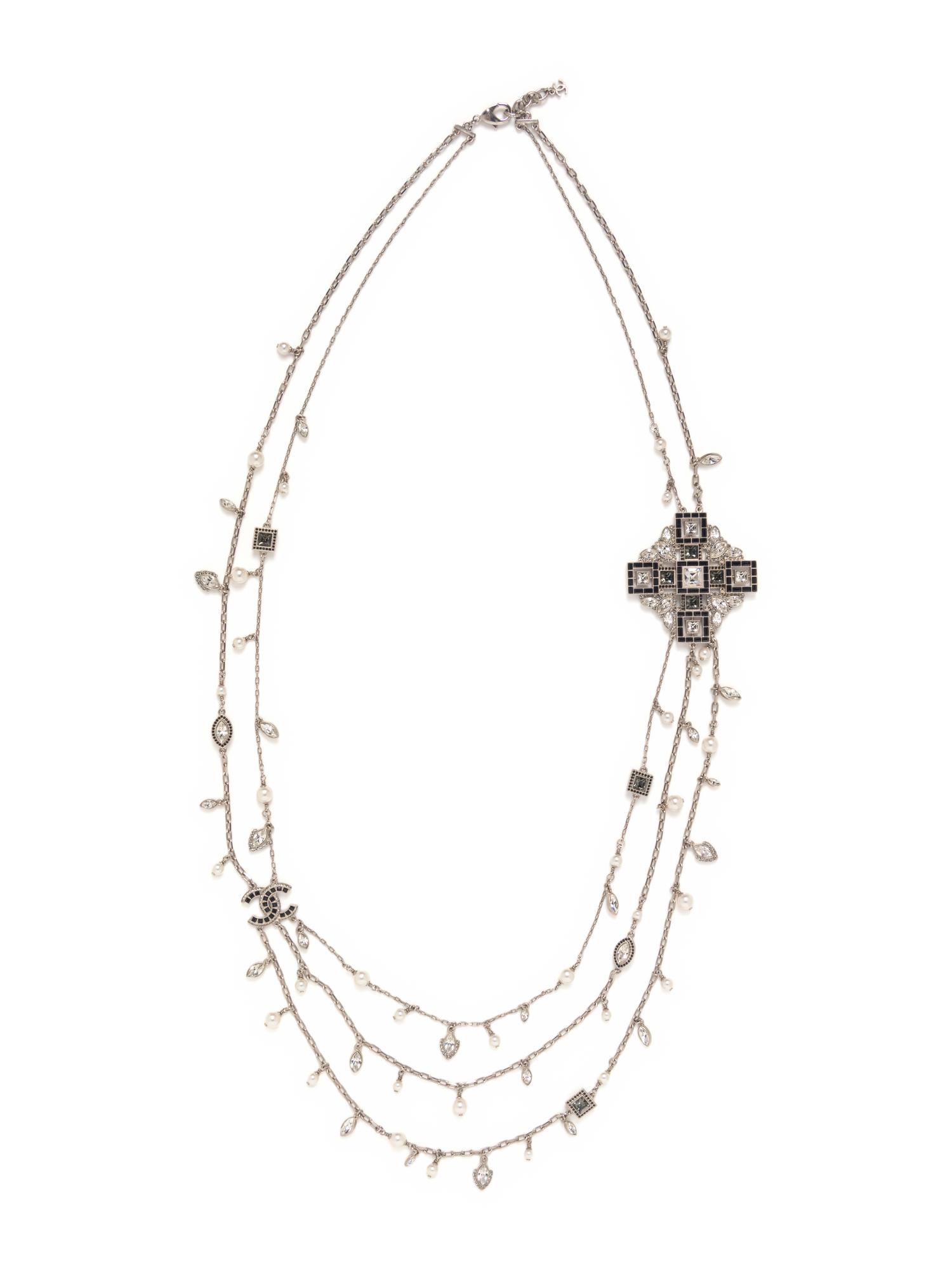 Chanel Brasserie C ollection Cross Necklace, 2015