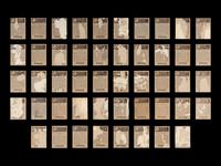 A Complete Run of Series One 1951 Topps Ringside Boxing Cards Including Rocky Marciano Rookie (48/48)