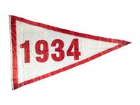 A 1934 St. Louis Cardinals World Series Champions Pennant Flown at Busch Stadium