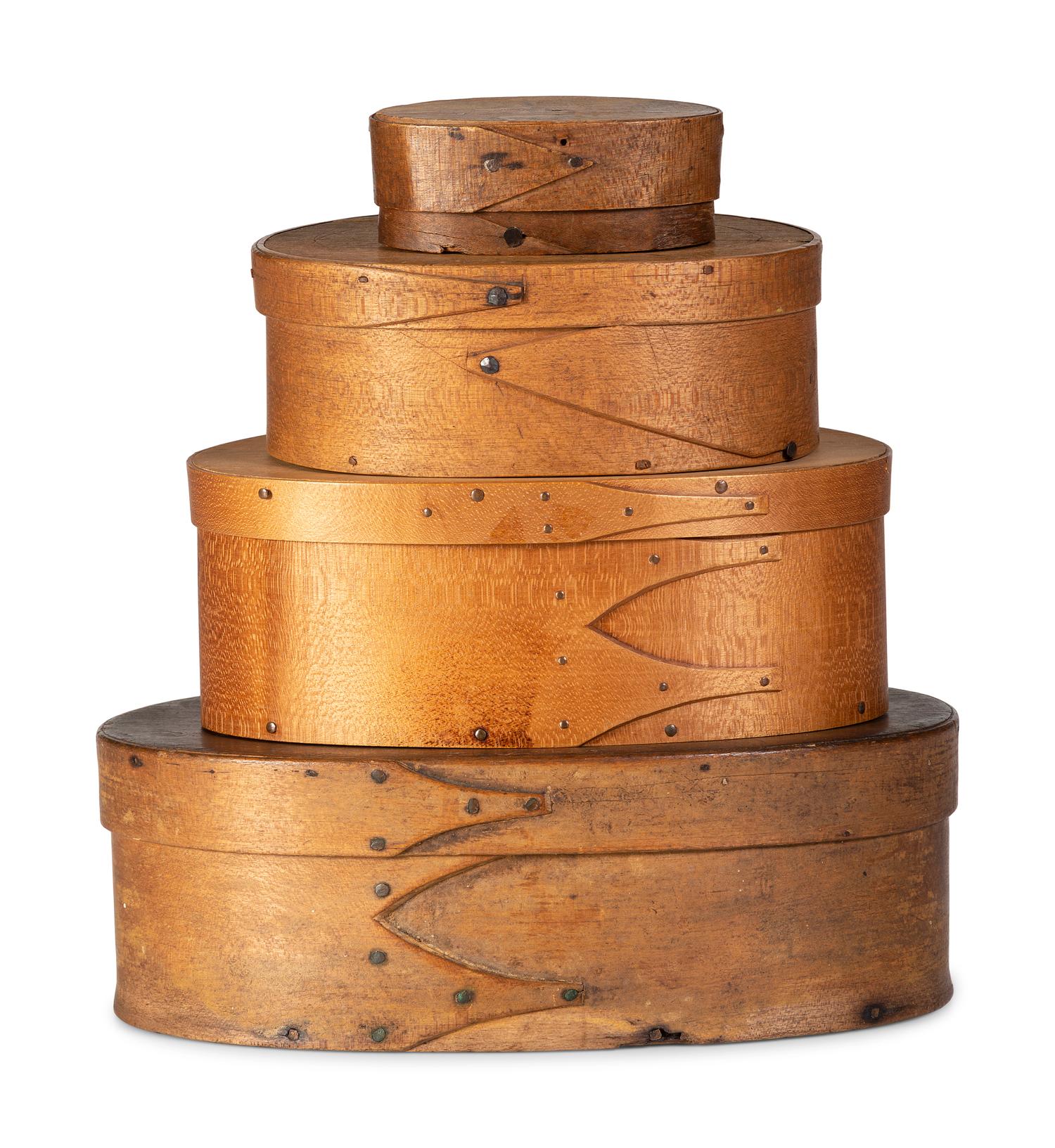 Four Graduated Shaker Style Boxes