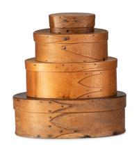 Four Graduated Shaker Style Boxes