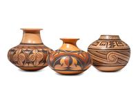Polychrome Pottery Jars
