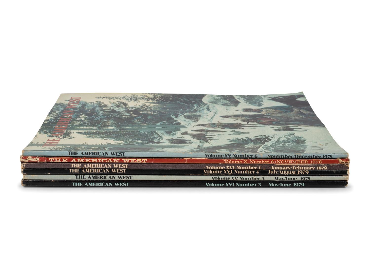 [PERIODICALS] THE AMERICAN WEST, 12 Volumes