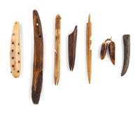 Collection of Iñupiat Fishing Tools