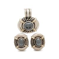 DAVID YURMAN, HEMATITE SET