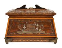 An Egyptian Revival Table Casket