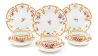 A Berlin (K.P.M.) Porcelain Dessert Service Width of tray 17 inches. — 19TH/20TH CENTURY