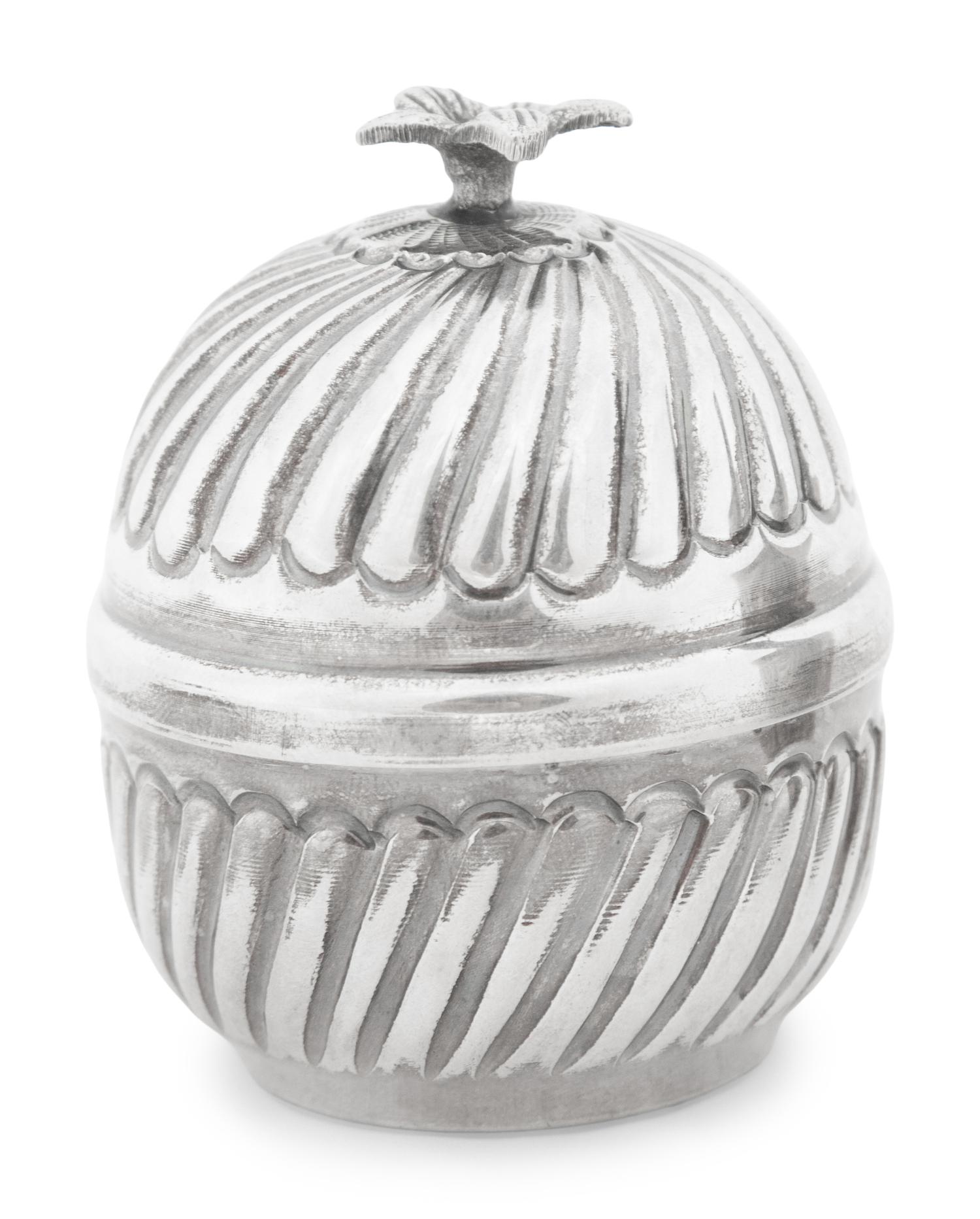 An American Silver Diminutive Teapot