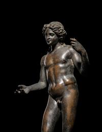 A Gallo-Roman Bronze Apollo