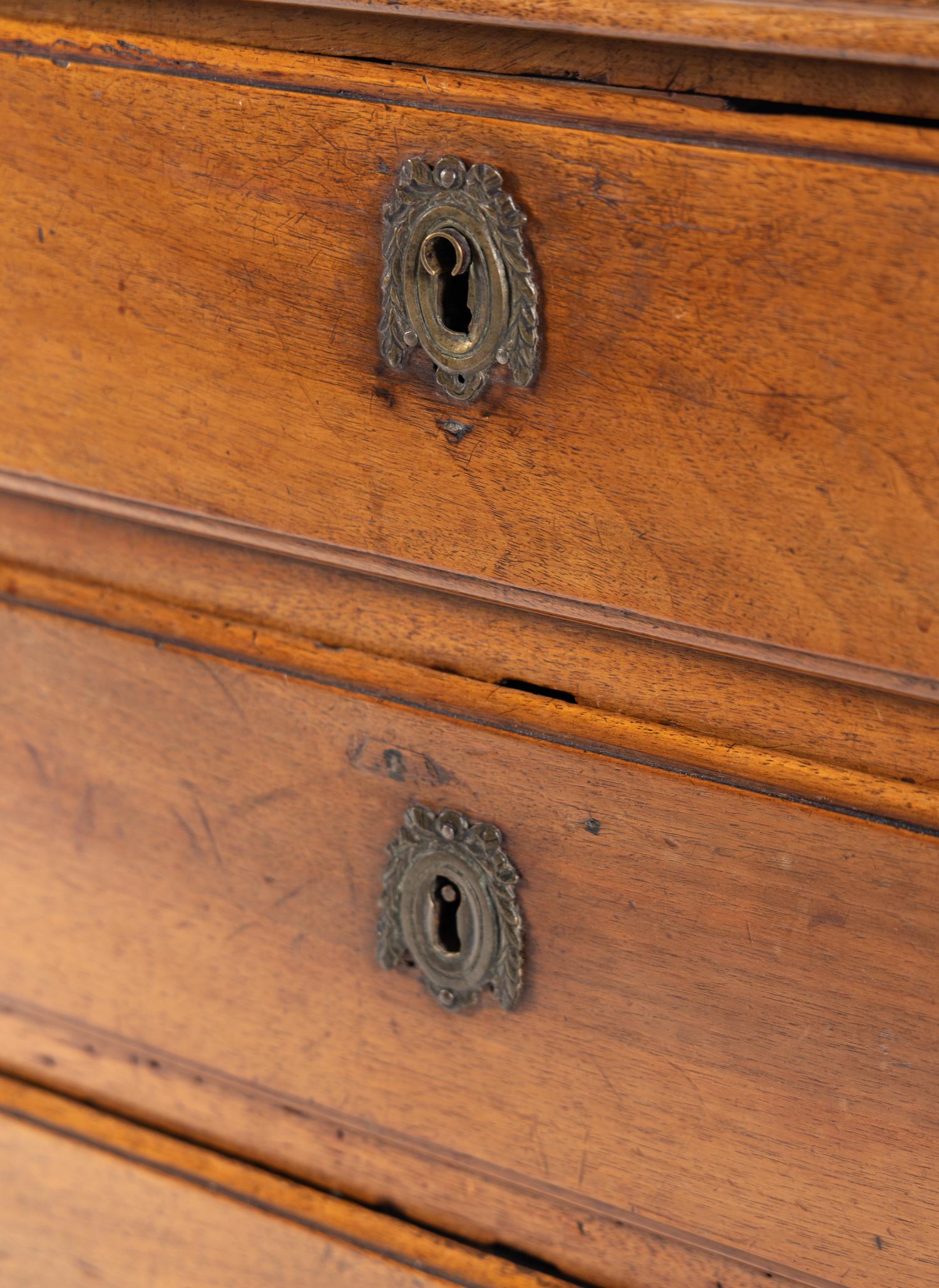 A Louis XV Provincial Walnut Semainier