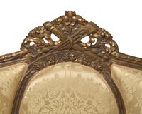 A French Empire style giltwood canapé, 20th century