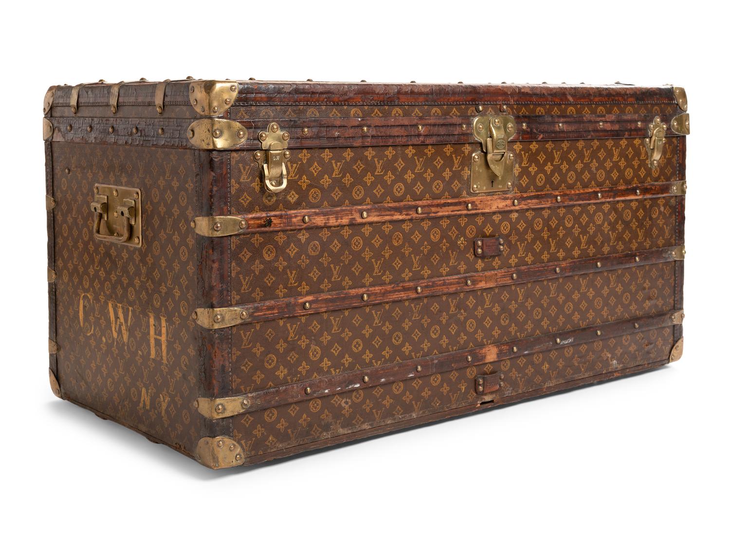 Louis Vuitton Steamer Trunk, Early 20th Century