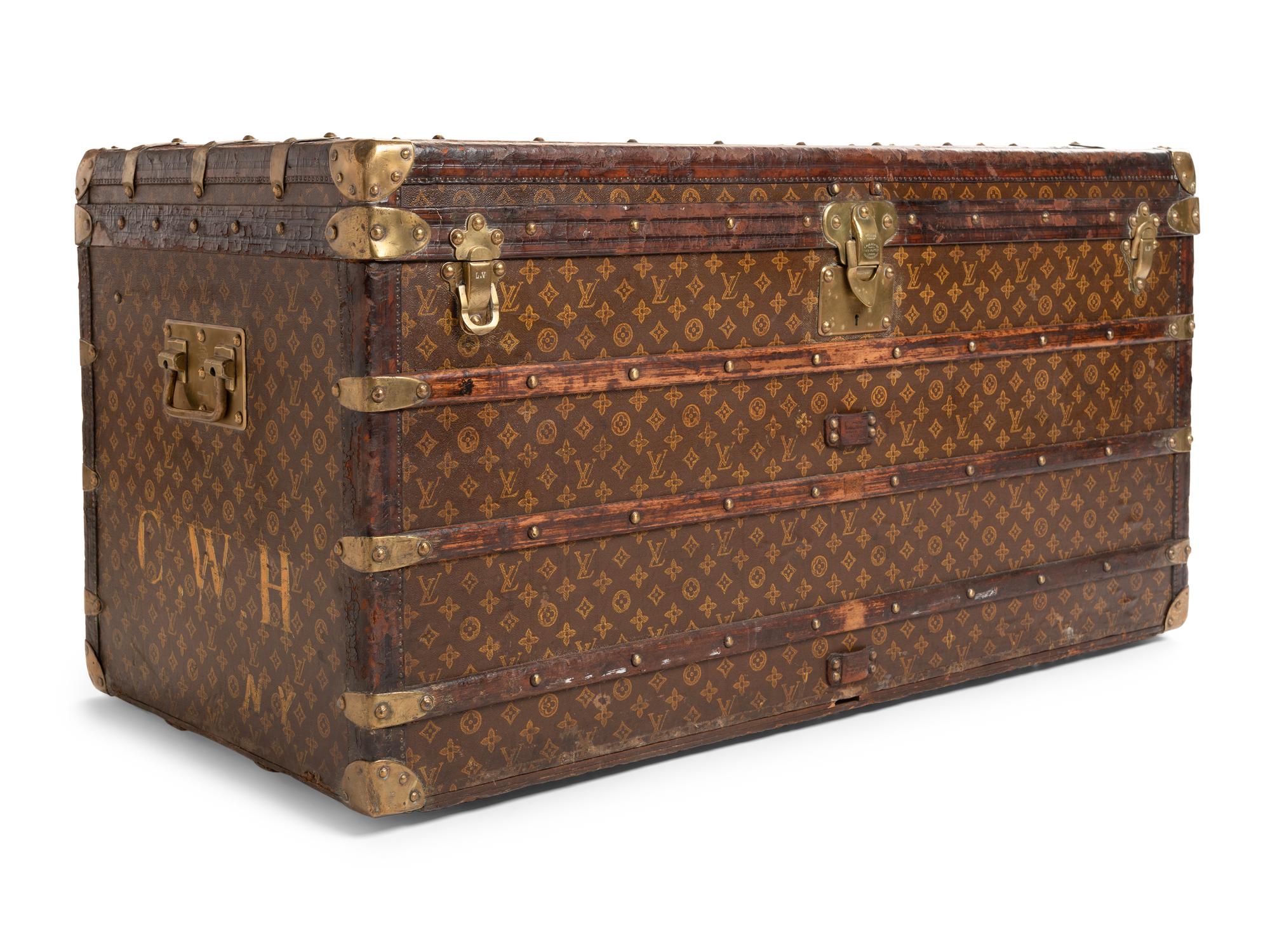Louis Vuitton Steamer Trunk, Early 20th Century