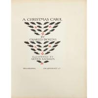 [Children's & Illustrated] [Rackham, Arthur] Dickens, Charles A Christmas Carol