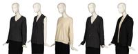 Five Designer Items; Three Hermès Knits, The Row Knit, One Jil Sander Jacket