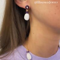 BVLGARI, AMETHYST AND CERAMIC 'MEDITERRANEAN EDEN' SET