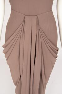Christian Dior Haute Couture Brown Skirt Ensemble, 2000s