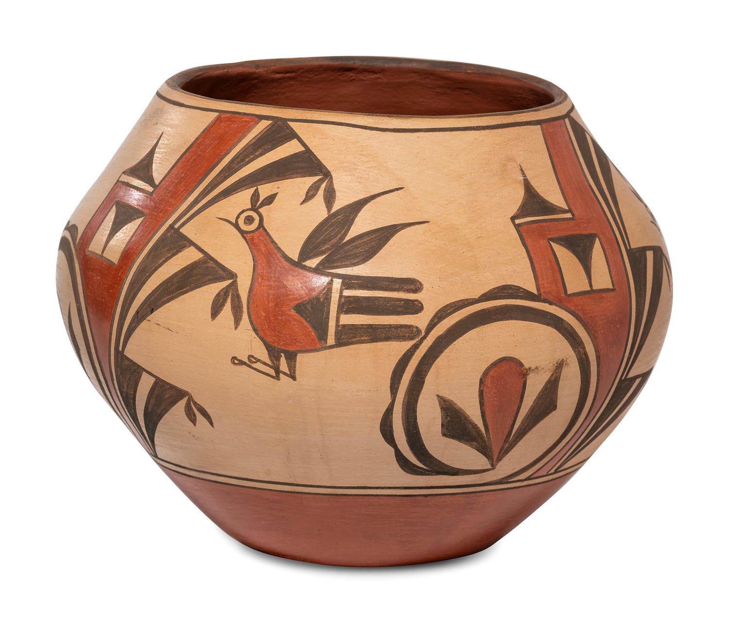 Polychrome Pottery Jar