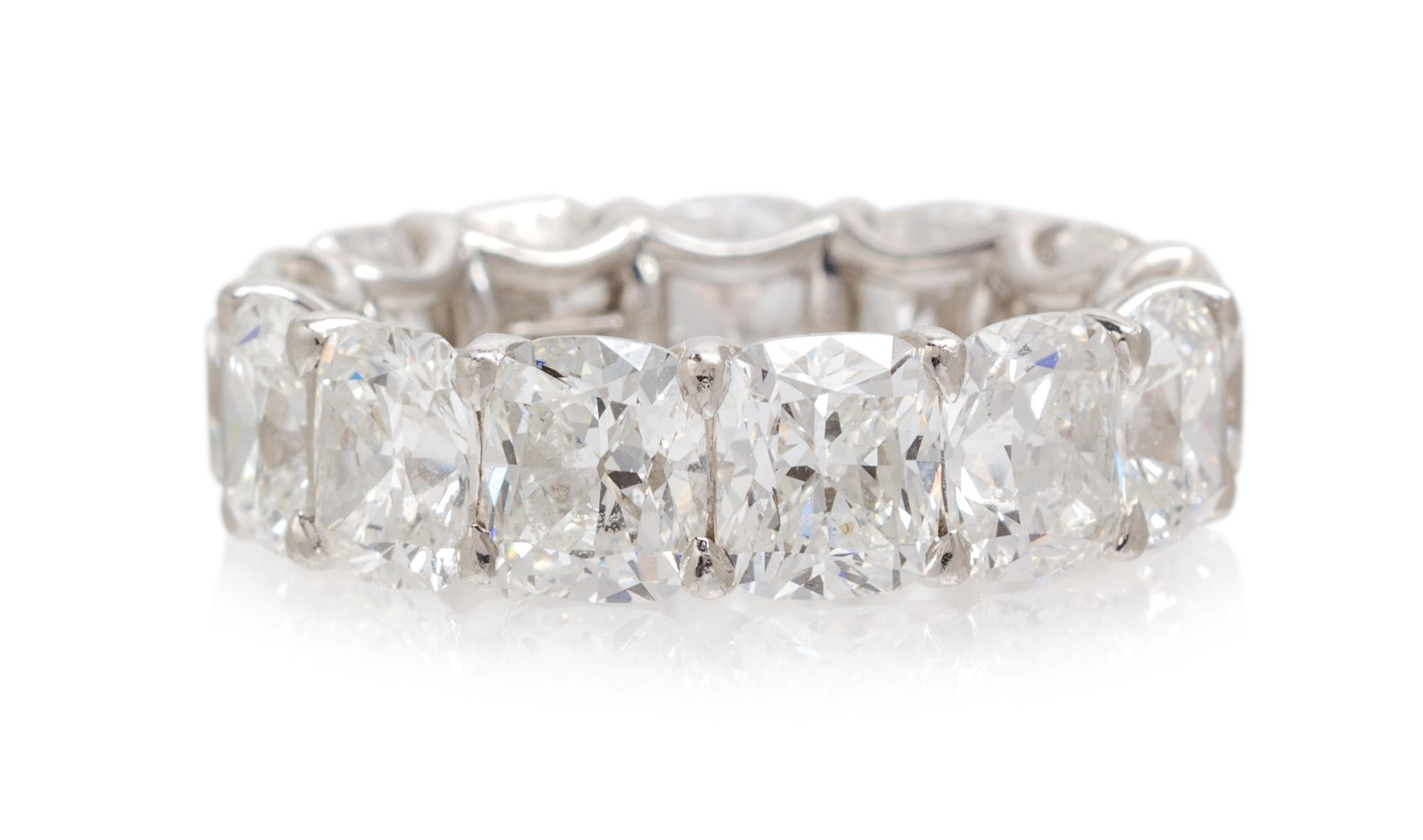 A Platinum and Diamond Eternity Band, Daniel K, 4.70 dwts.