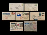 [FLIGHT COVERS] A Collection of Island and Territorial Zeppelin Flight Covers and Postcards