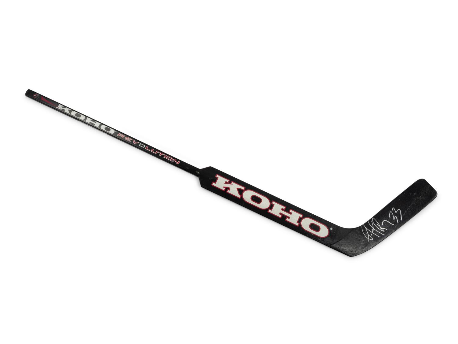 A Patrick Roy Signed Autograph Game Used / Issued Goalie Hockey Stick