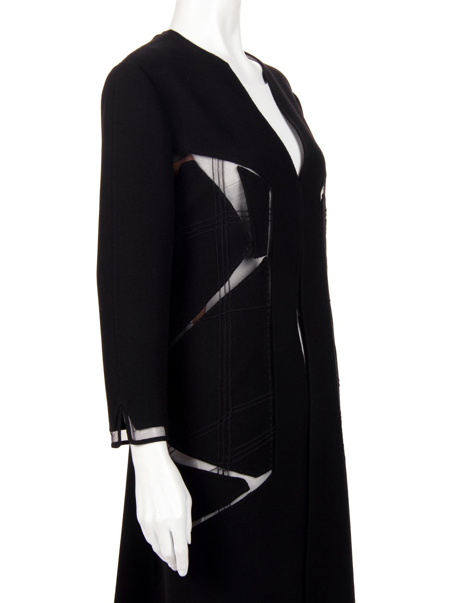 Two Ralph Rucci Wool Long Jackets